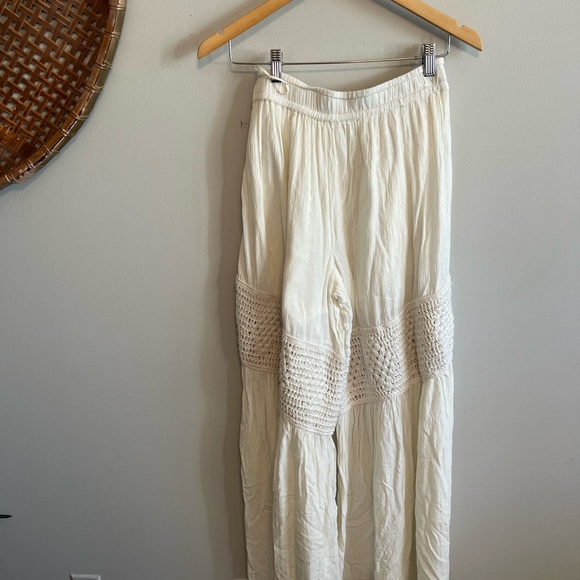 Free People Keeley Set Pants Ivory - Picture 7 of 10